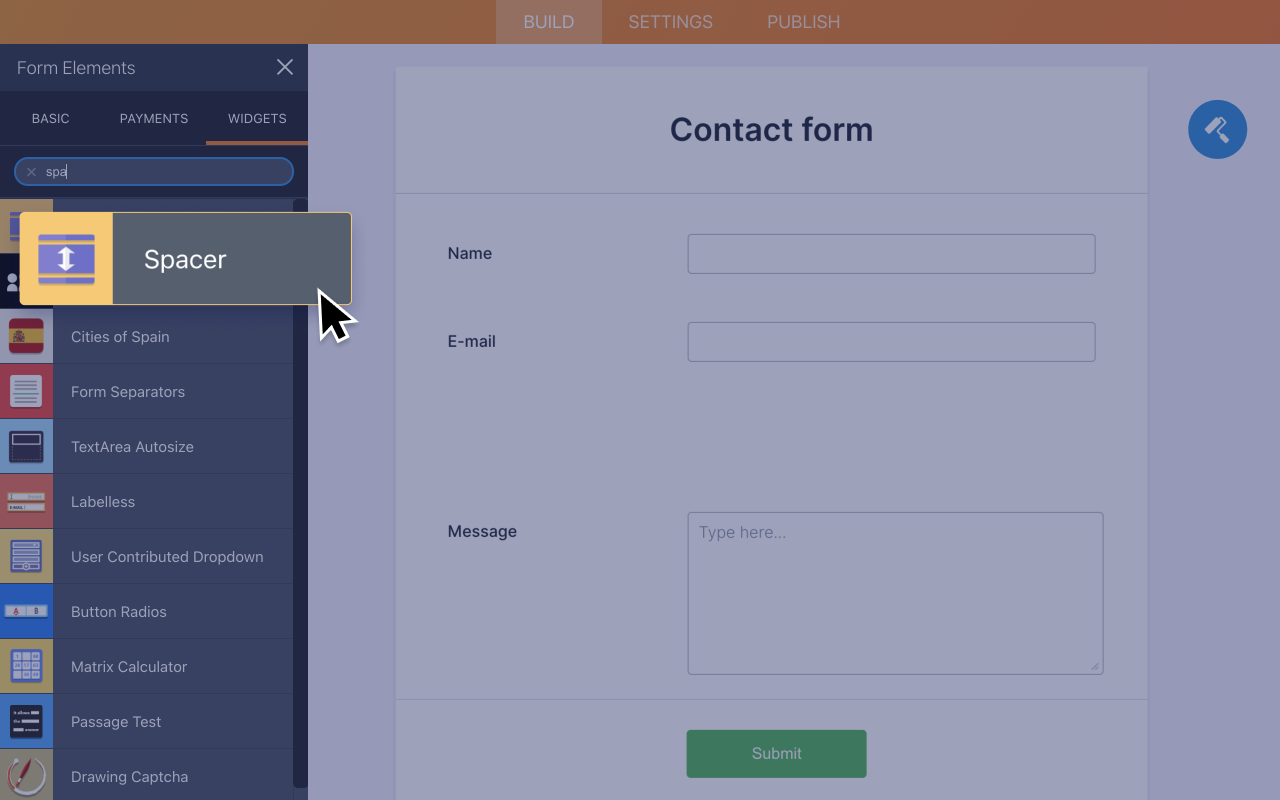 Spacer Screenshot 2