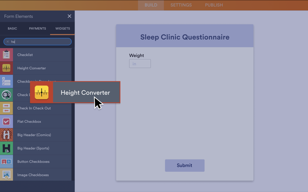 Height Converter Screenshot 2