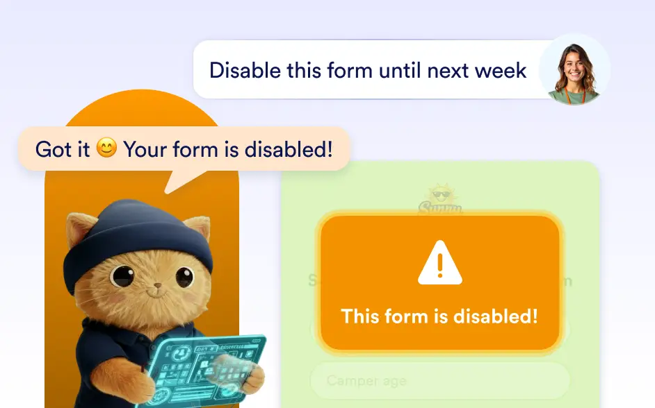 Edit Form Settings