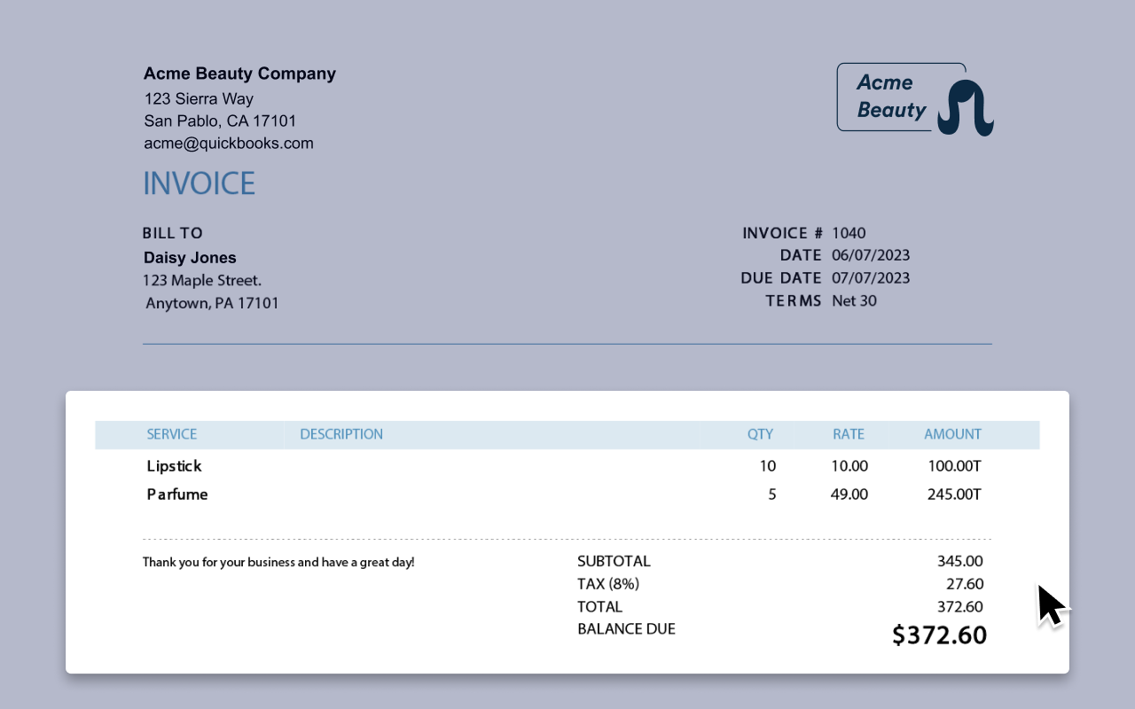 QuickBooks Screenshot 6