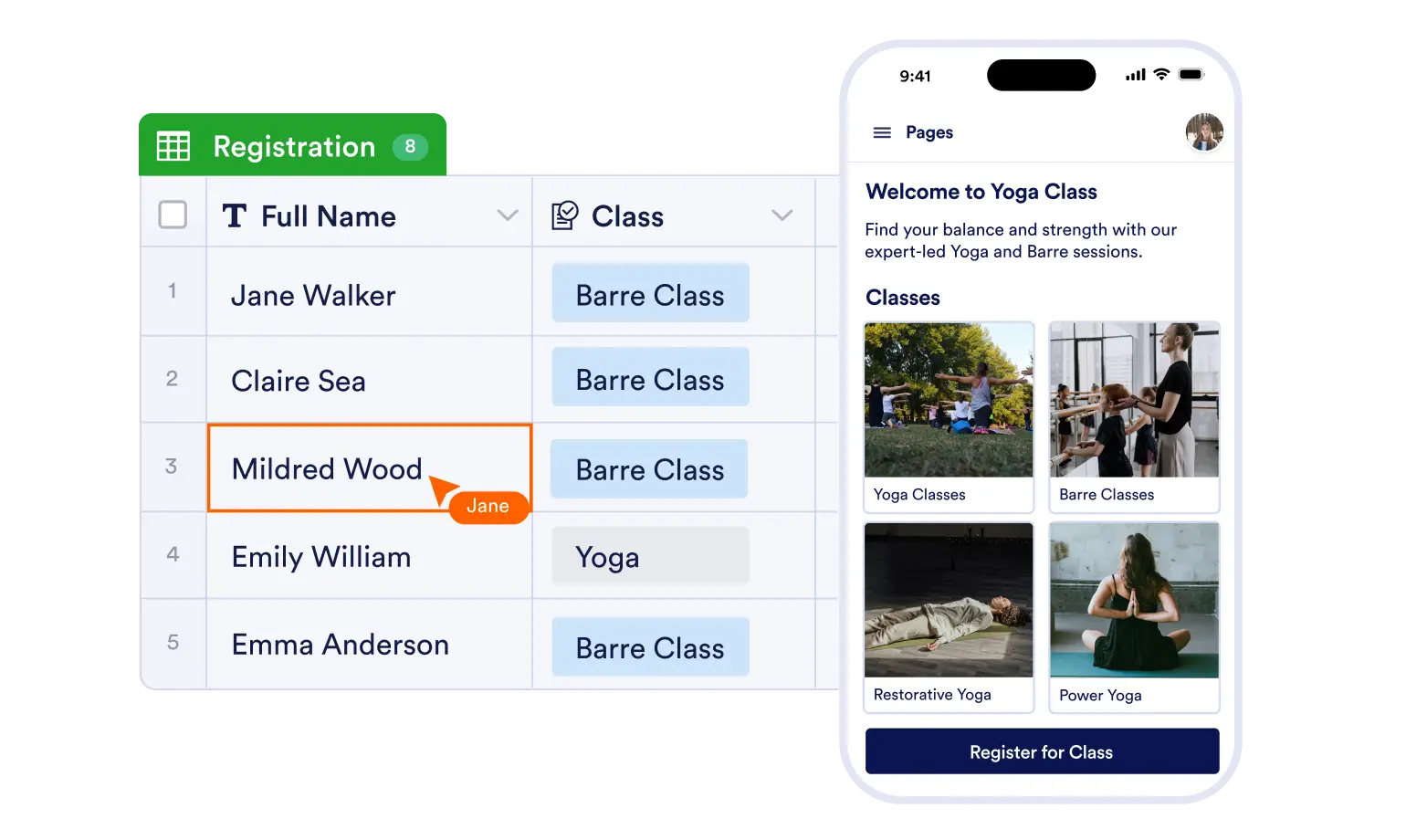 Collect & Display Data