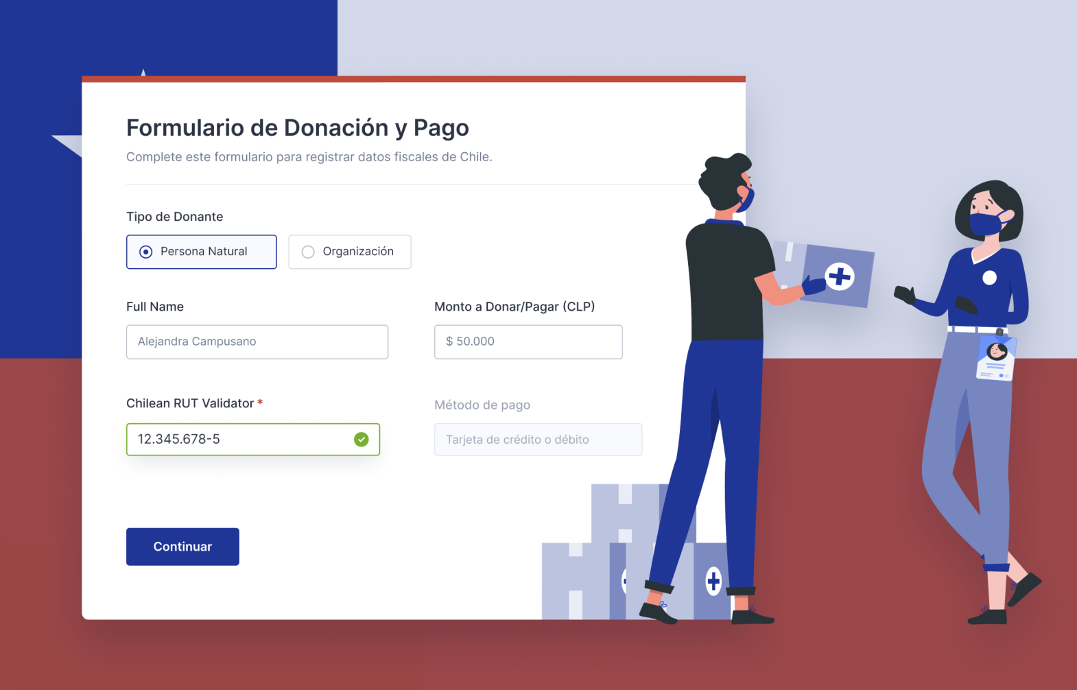 Chilean RUT Validator Screenshot 1