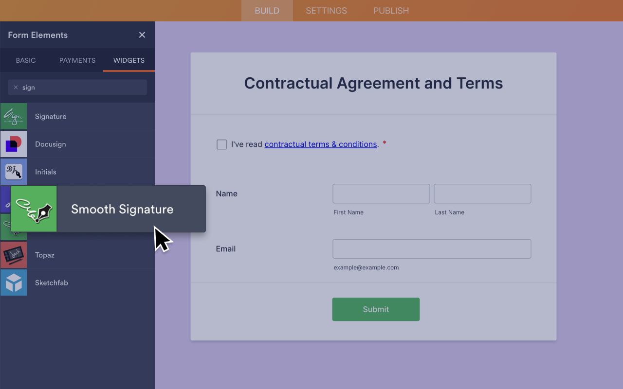 Smooth Signature Screenshot 2