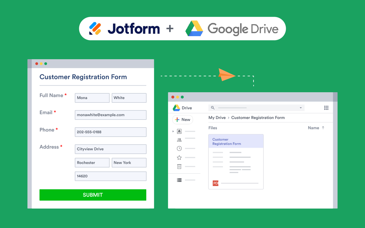 Google Drive Integration Screenshot 1