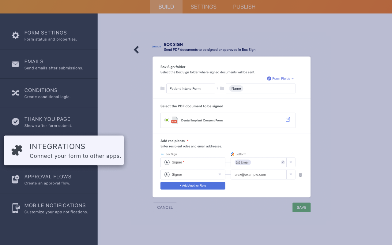 Box Sign Screenshot 3