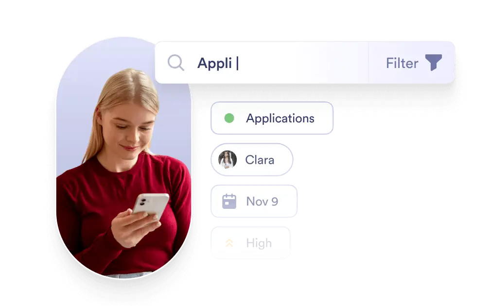 Search & Filter