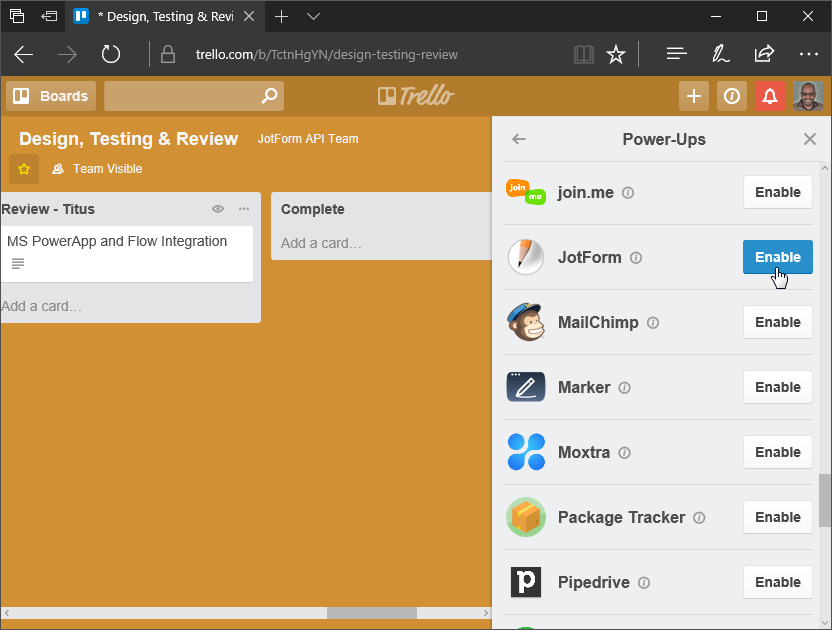 Trello Power Up Screenshot 6