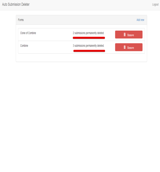 Auto Delete Submissions Screenshot 6