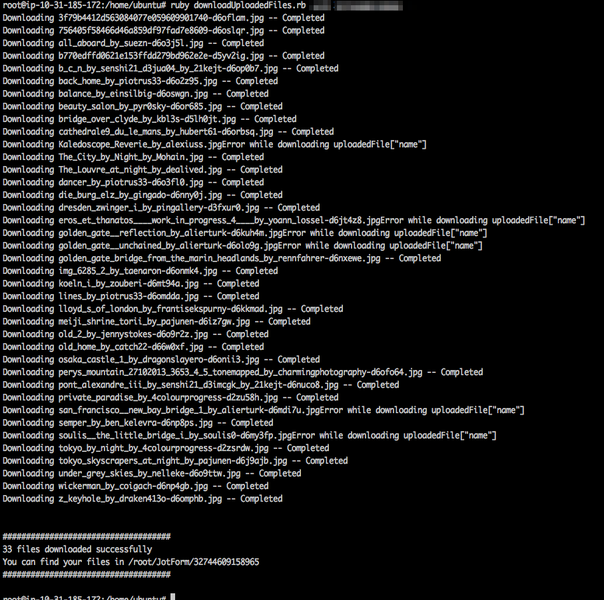 File Downloader Screenshot 1