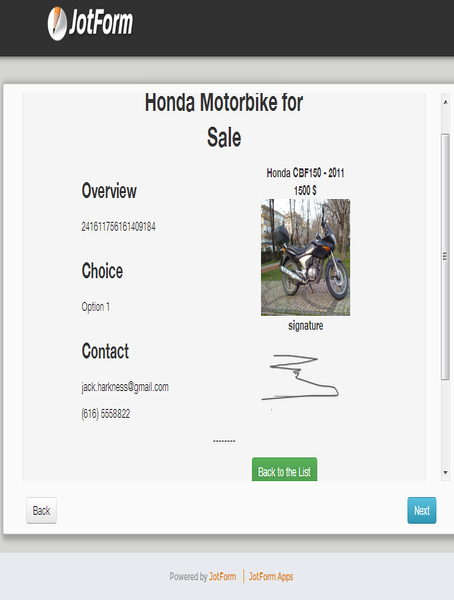 Submission View Screenshot 5