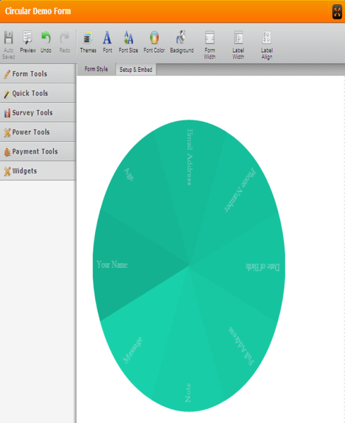 Circular Screenshot 1