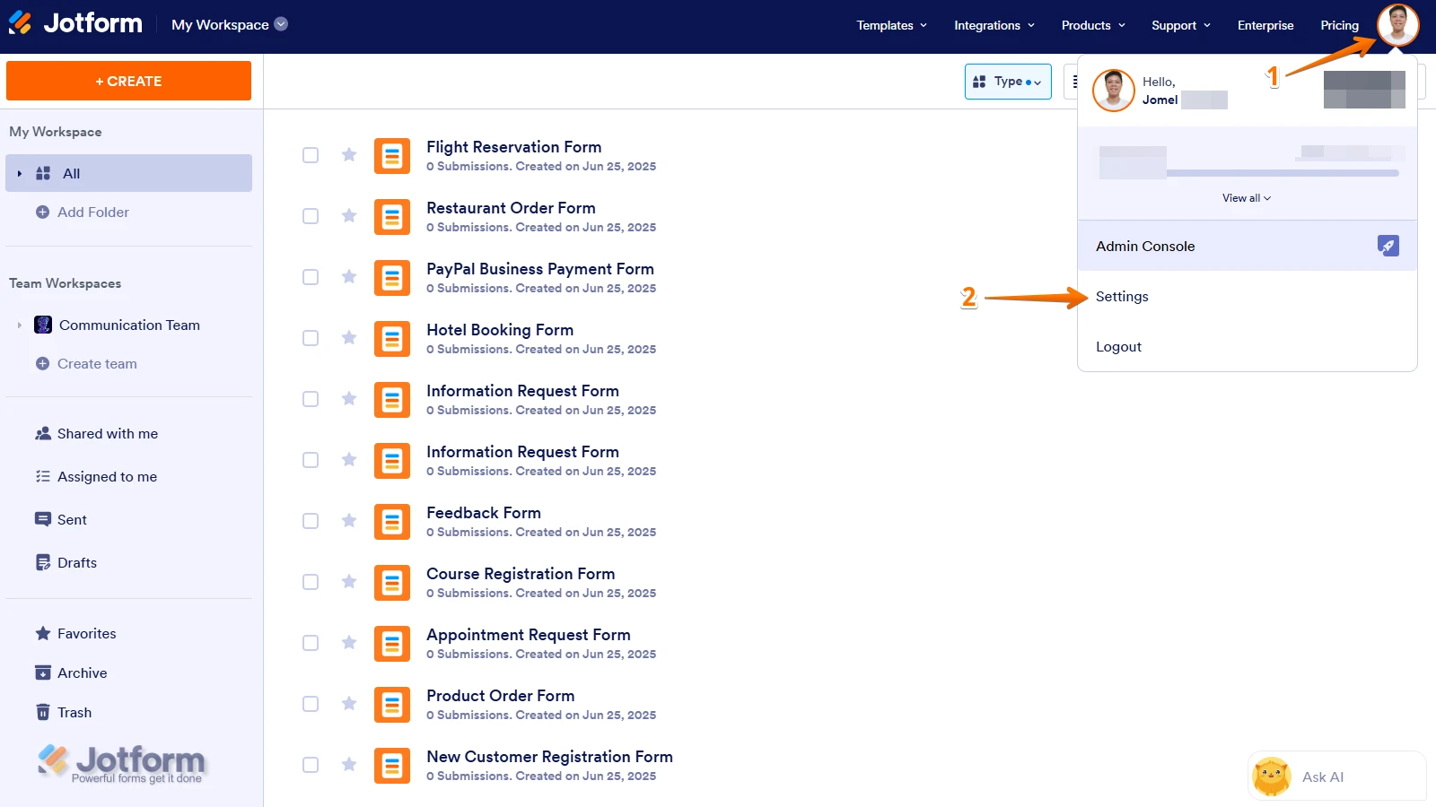 
Reusable Dropdown Widget: Appears disabled and unclickable in form despite being set to Public
Image-1