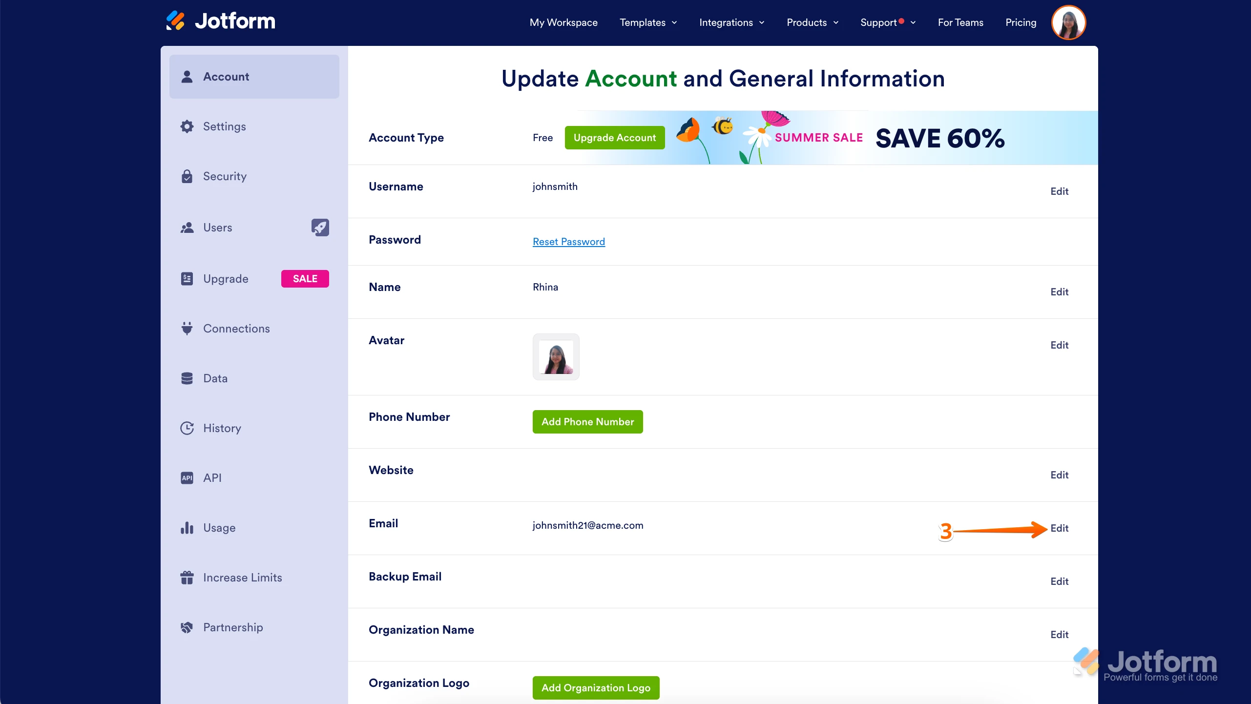 
Account Settings: How to Update Email Address Associated with My Account
Image-2