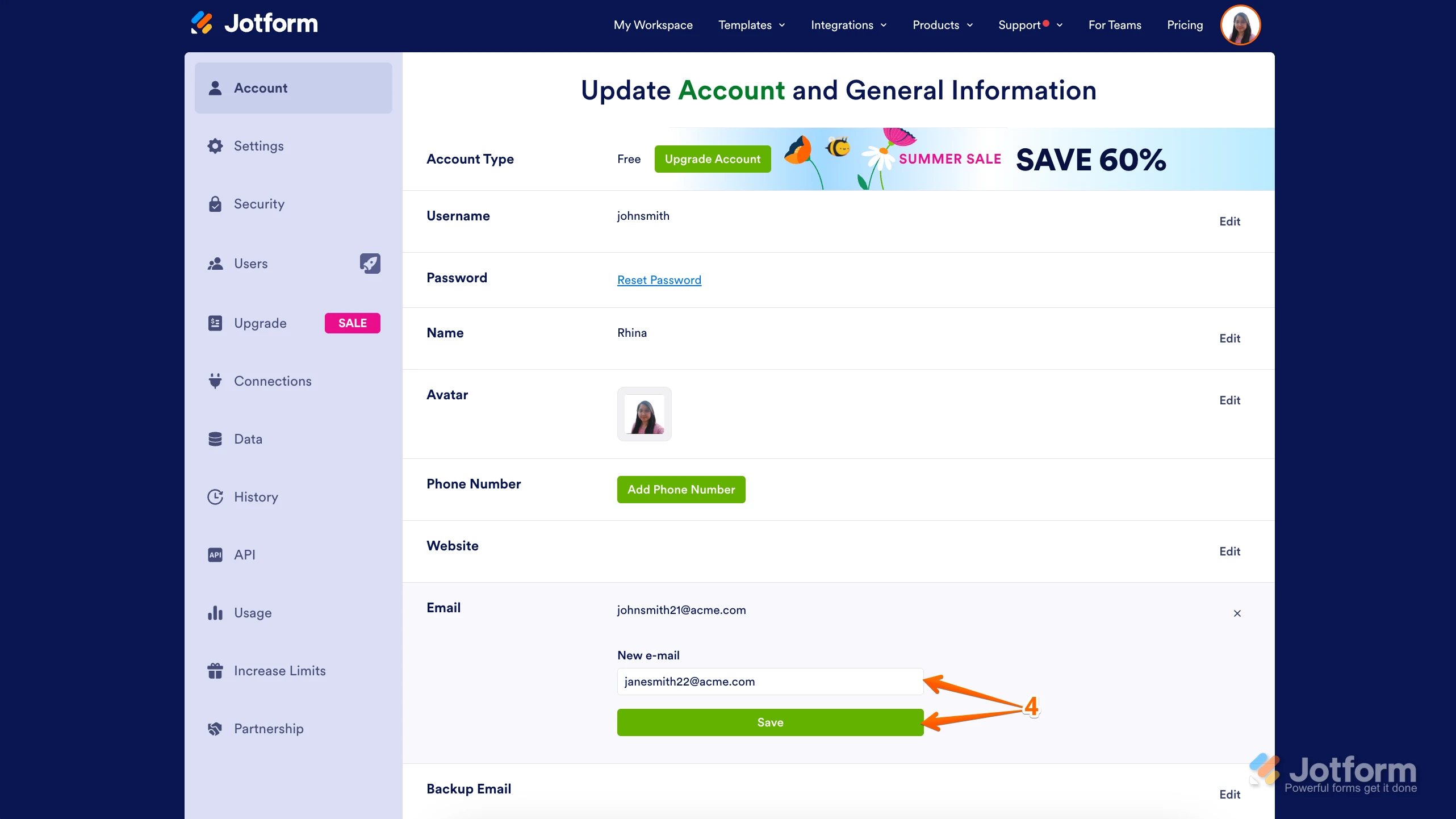 
Account Settings: How to Update Email Address Associated with My Account
Image-3