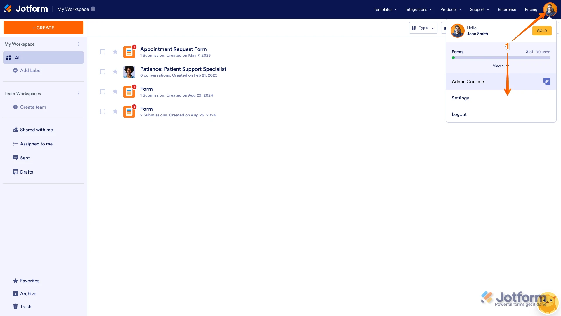 
Subscription Management: How to Cancel Jotform Subscription
Image-1