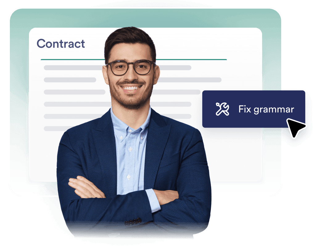 Fix contract grammar with AI