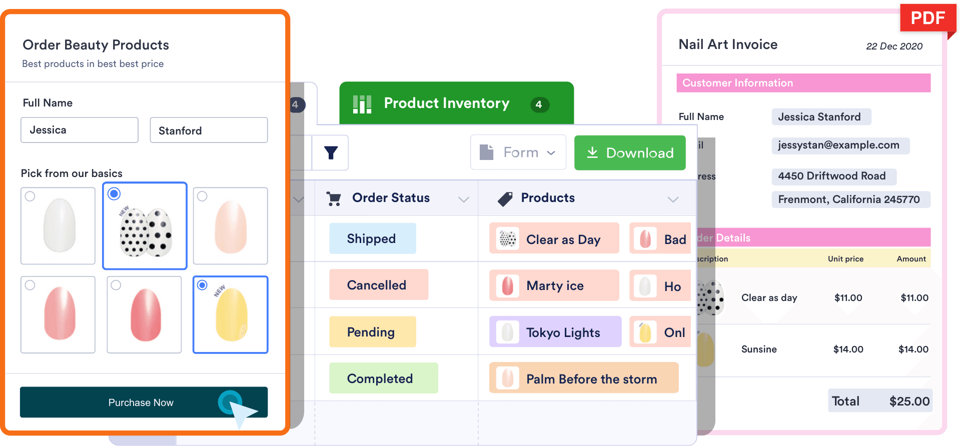 Product Ordering