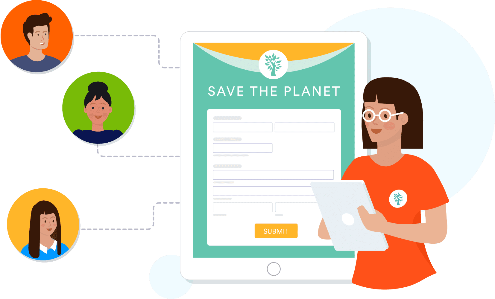 Save the planet form