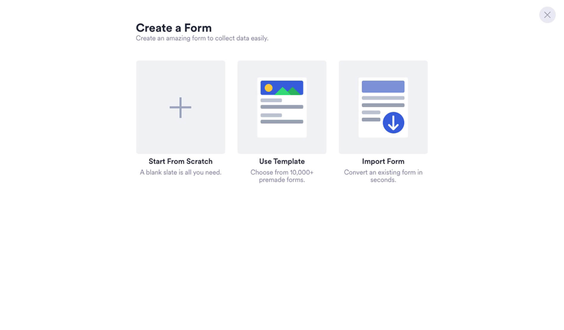 Adobe FormsCentral user? Import to Jotform