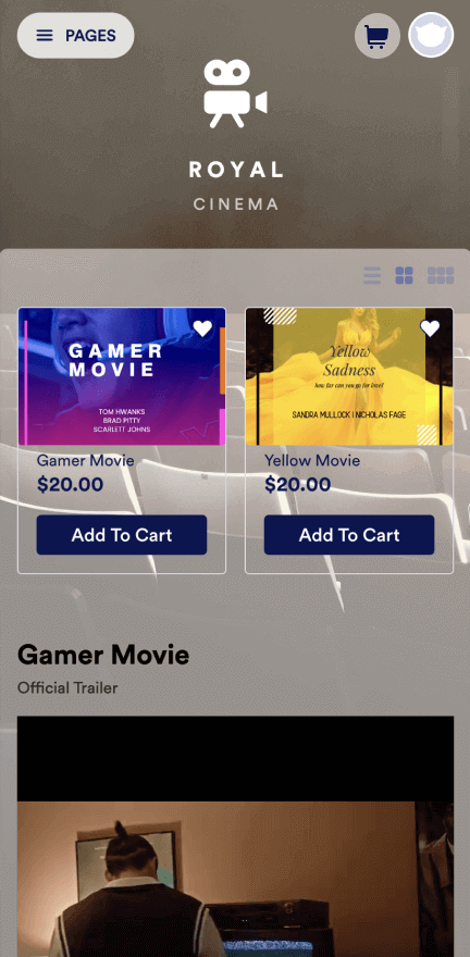 Online Cinema App