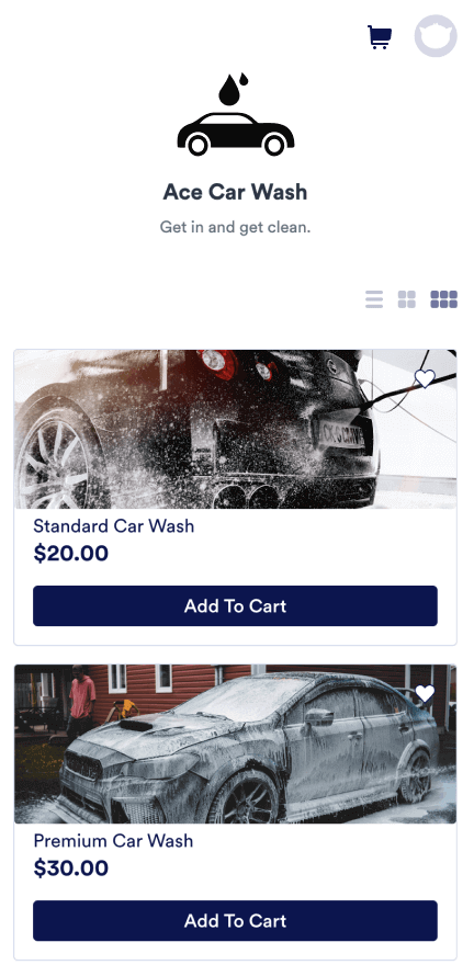 Mobile Car Wash App