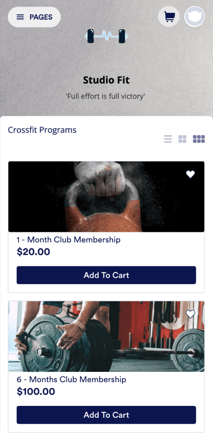 Crossfit Fitness App