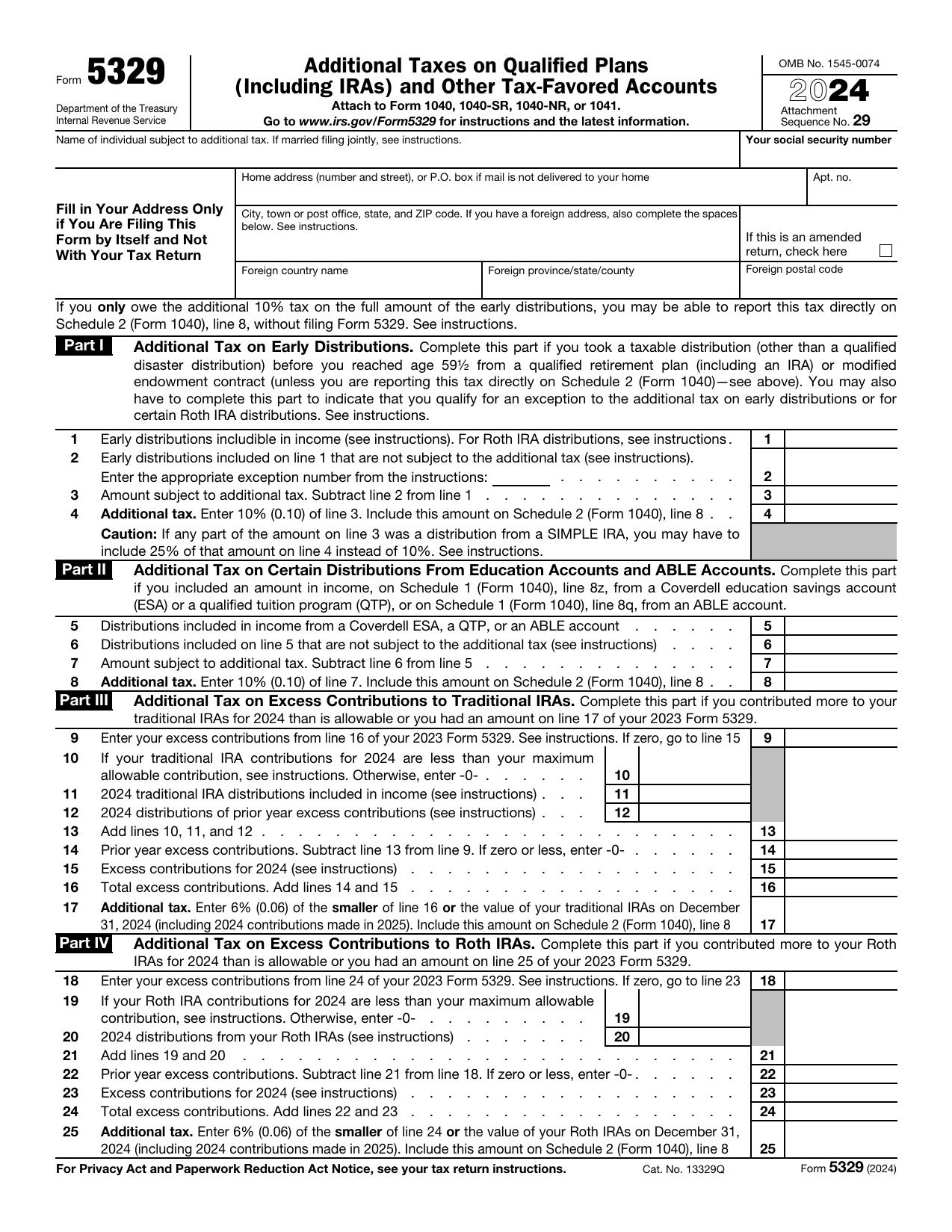 5329 Form