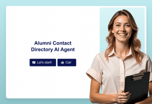 Alumni Contact Directory AI Agent Template Thumbnail