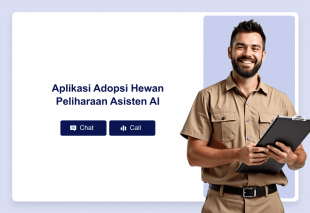 Aplikasi Adopsi Hewan Peliharaan Asisten AI Thumbnail