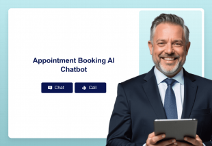 Appointment Booking AI Chatbot Template Thumbnail