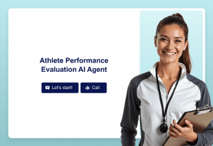 Athlete Performance Evaluation AI Agent Template Thumbnail