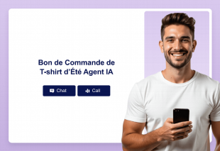 Bon de Commande de T-shirt d’Été Agent IA Thumbnail