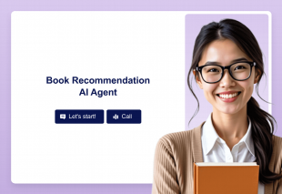 Book Recommendation AI Agent Template Thumbnail