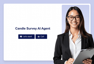 Candle Survey Conversational Assistant Thumbnail