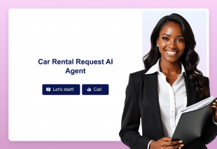 Car Rental Request AI Agent Template Thumbnail