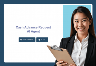 Cash Advance Request AI Agent Template Thumbnail