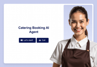 Catering Booking AI Agent Template Thumbnail