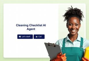 Cleaning Checklist AI Agent Template Thumbnail
