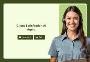 Client Satisfaction AI Agent Template Thumbnail
