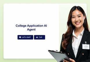 College Application AI Agent Template Thumbnail
