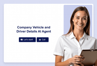 Company Vehicle and Driver Details AI Agent Template Thumbnail