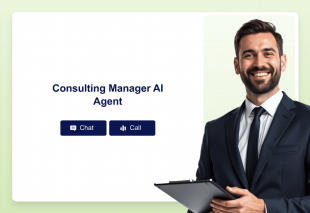 Consulting Manager AI Agent Template Thumbnail
