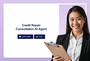 Credit Repair Consultation AI Agent Template Thumbnail