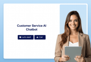 Customer Service AI Chatbot Template Thumbnail