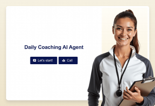 Daily Coaching AI Agent Template Thumbnail