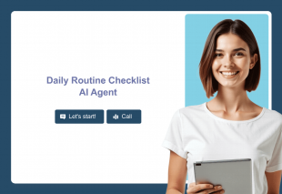Daily Routine Checklist AI Agent Template Thumbnail