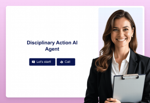 Disciplinary Action AI Agent Template Thumbnail