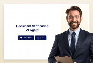 Document Verification AI Agent Template Thumbnail