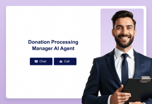 Donation Processing Manager AI Agent Template Thumbnail