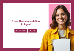 Dress Recommendation AI Agent Template Thumbnail